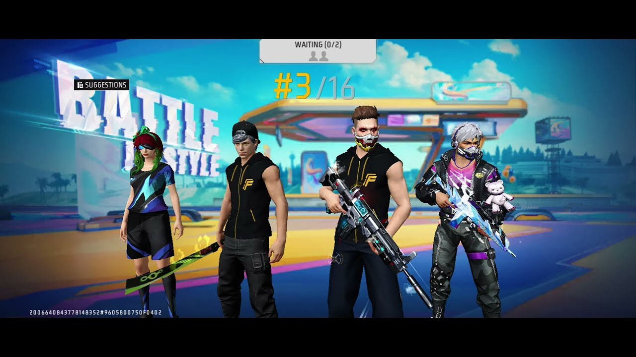 Br game play video-1 at  freefire #freefire #viral ‎⁨@ZooZooTvVlogs⁩  Ekadam Khatarnak game play