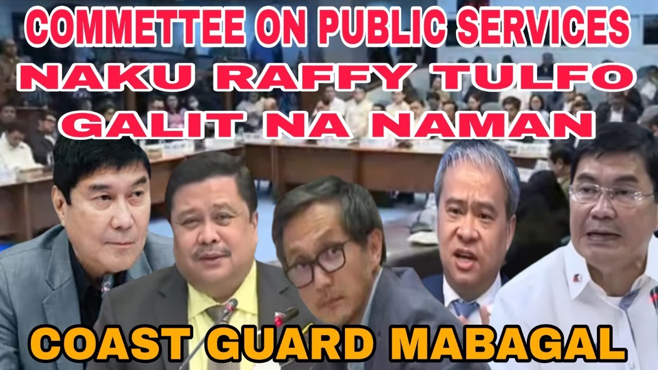 RAFFY TULFO COAST GUARD MABAGAL ANG RESCUE, TARA PANOORIN NATIN  GUYS