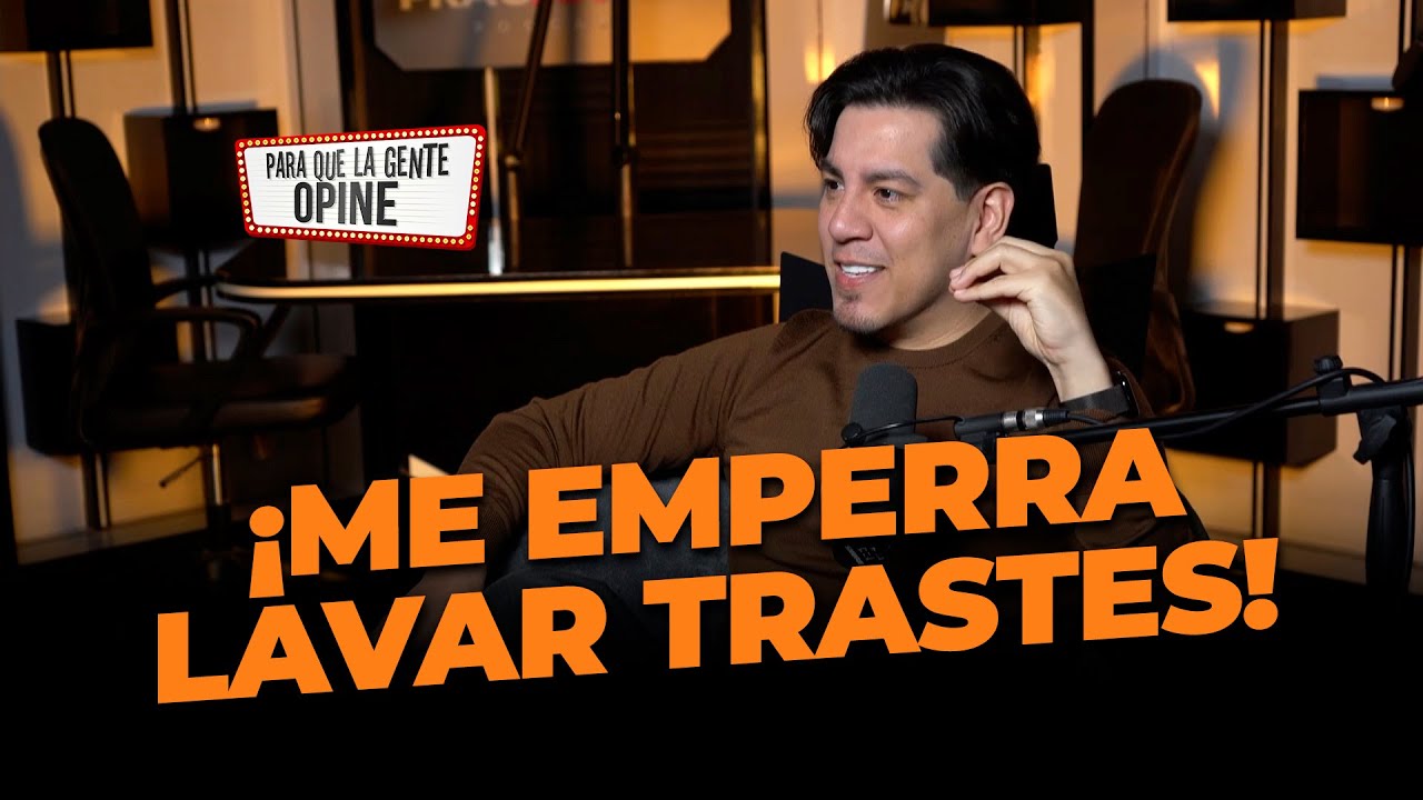 Me gusta que esté la cocina limpia pero no me gusta lavar trastes.