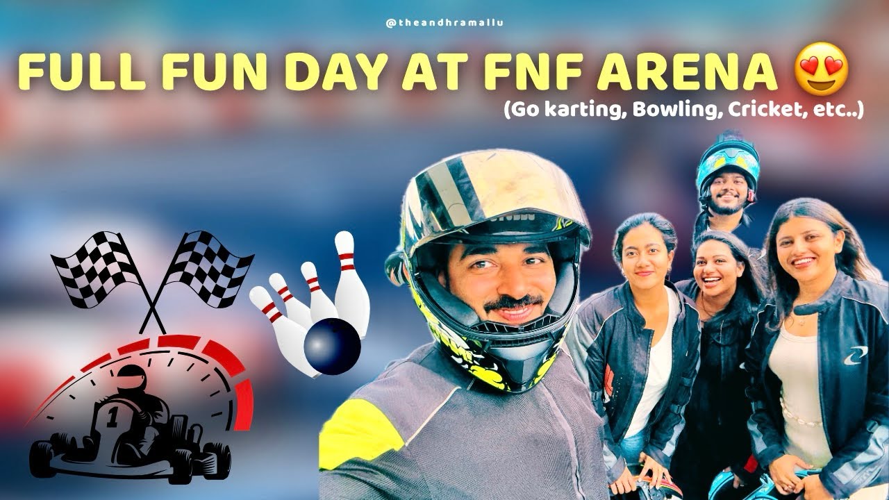 Ultimate Fun at FNF Arena! 🏎️ Go Karting, Bowling & More || Crazy Day with Family 😍