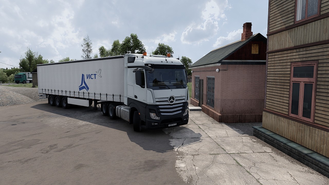 ✌ Mercedes-Benz Actros MP4✌ ٩(̾●̮̮̃̾•̃̾)۶ ETS2
