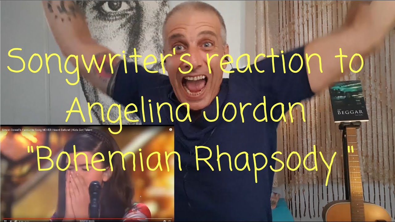 Songwriter's Reaction/Review to Angelina Jordan's 