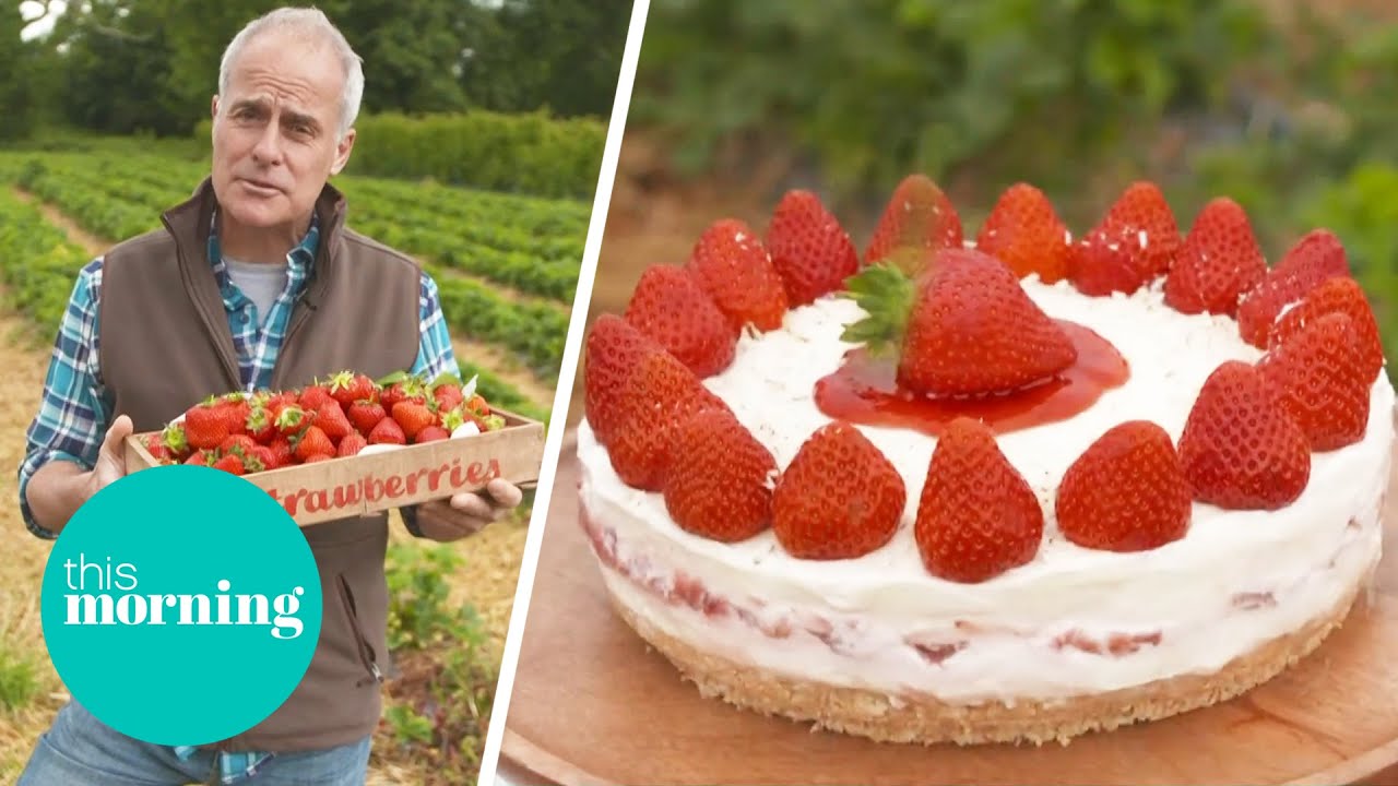 Phil Vickery’s Jubilee Strawberry Cheesecake | This Morning
