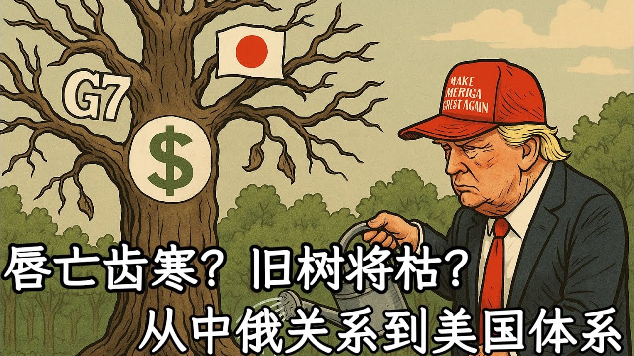 唇亡齿寒？旧树将枯！从中俄关系看美国体系的尽头