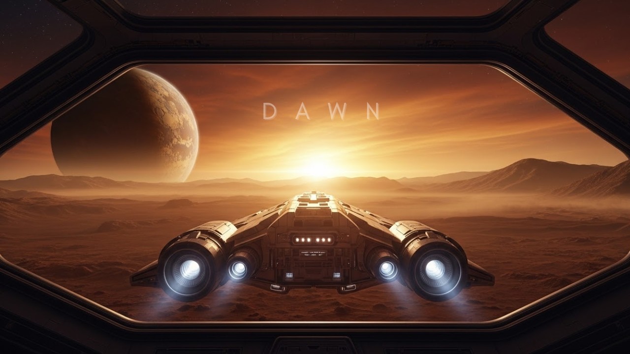 Stellar Dawn Departure  | Ambient Sci Fi Space Journey Music