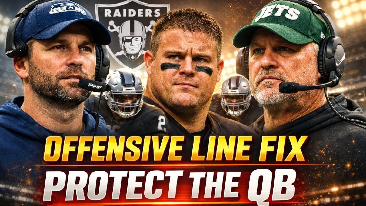 RAIDERS MAKE BOLD MOVE WITH KLINT KUBIAK AND JOHN BENTON TO FIX OFFENSIVE LINE