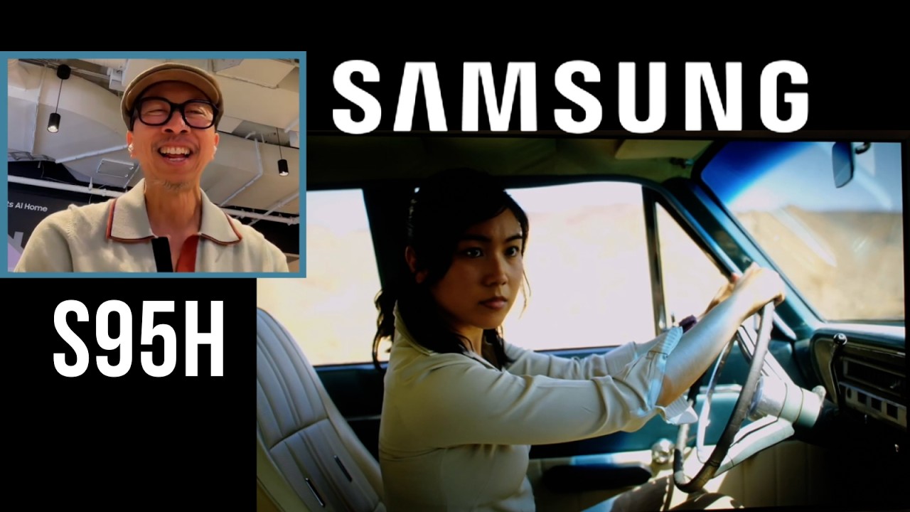 Samsung S95H Flagship OLED TV LIVE first look