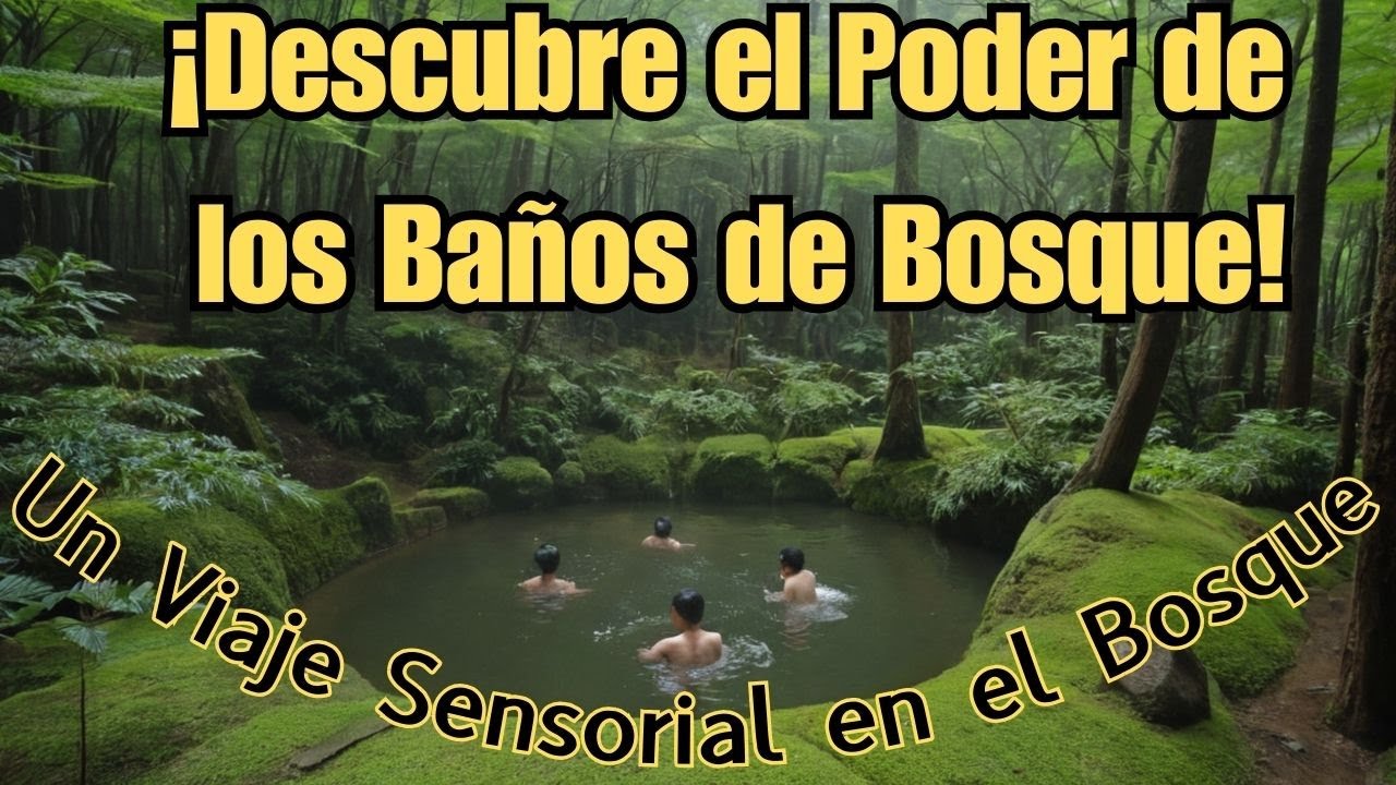 🌿 Shinrin-yoku: La Magia de los Baños de Bosque Japoneses para la Salud y el Bienestar 🍃