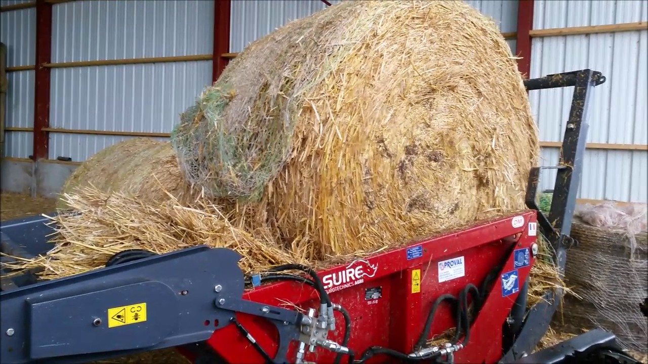 SUIRE Bale Unroller. Halmsprättare
