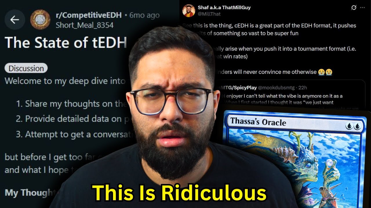 cEDH Players Are Not Serious - My Stance On The Format Engagement | MTG Discussion