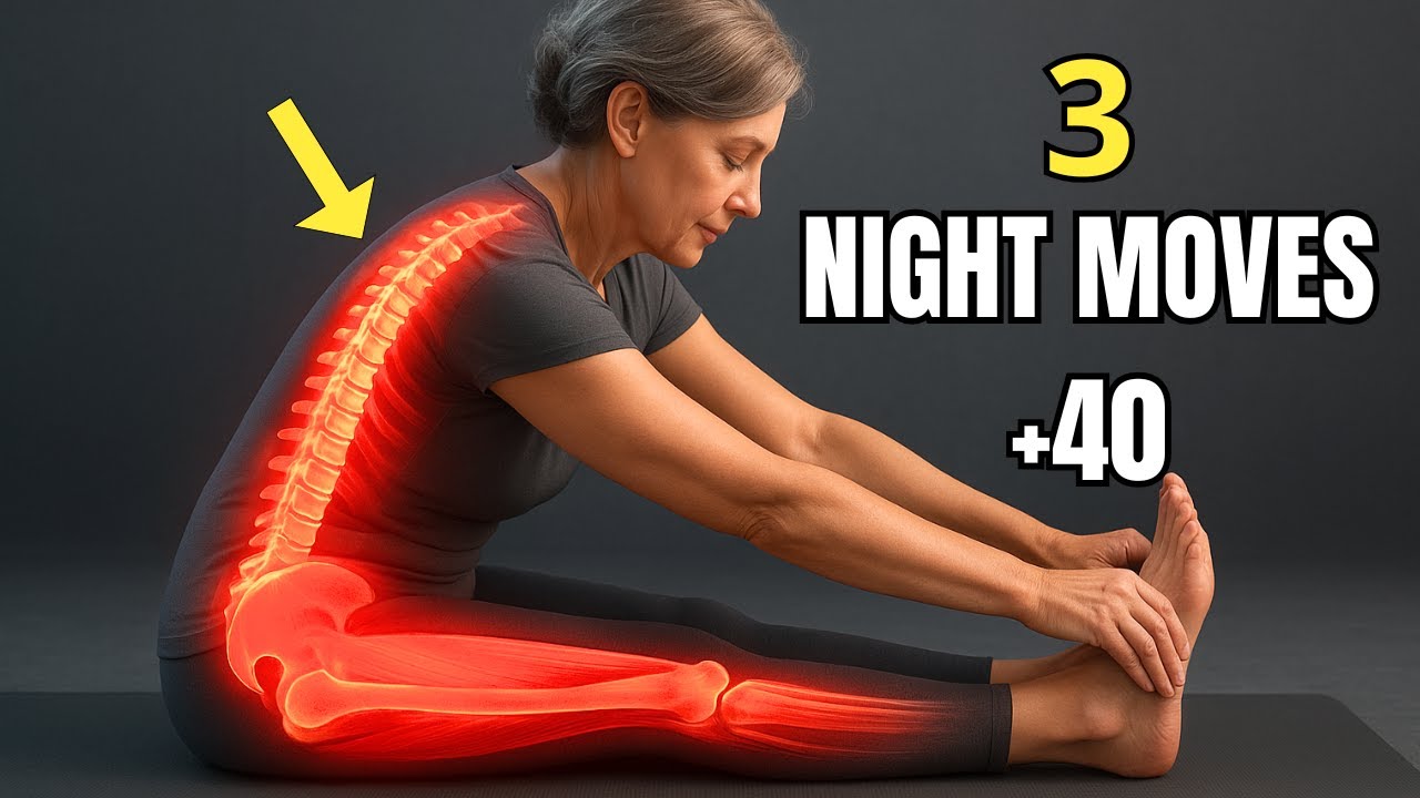Over 40? Do These 3 Moves Before Bed (You’ll Feel 10 Years Younger)