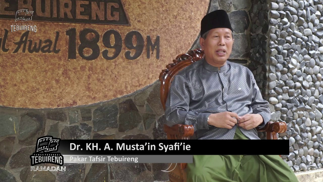 KHUTBAH JUM'AT TEBUIRENG Dr. KH. A. MUSTA'IN SYAFI'I, M.Ag: Empat Golongan yg Mendapatkan Nikmat-Nya