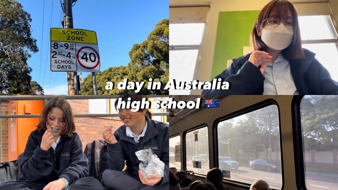 a day in australia high school as an international student 🇦🇺