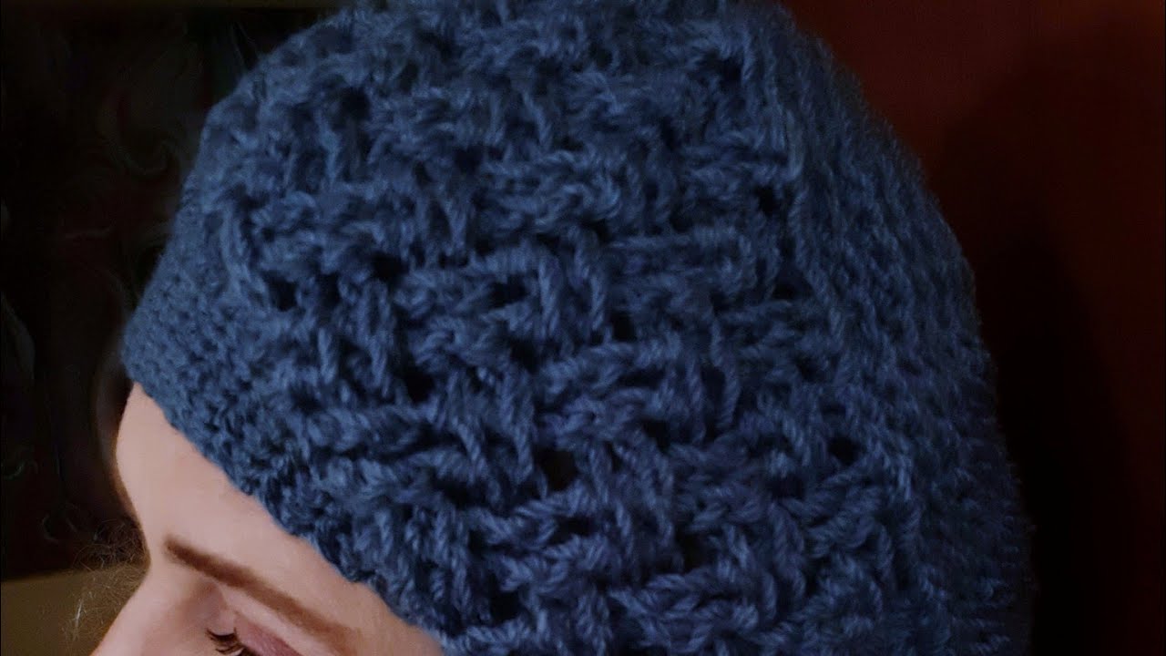 Crochet- Tutorial Basco con intreccio morbido.