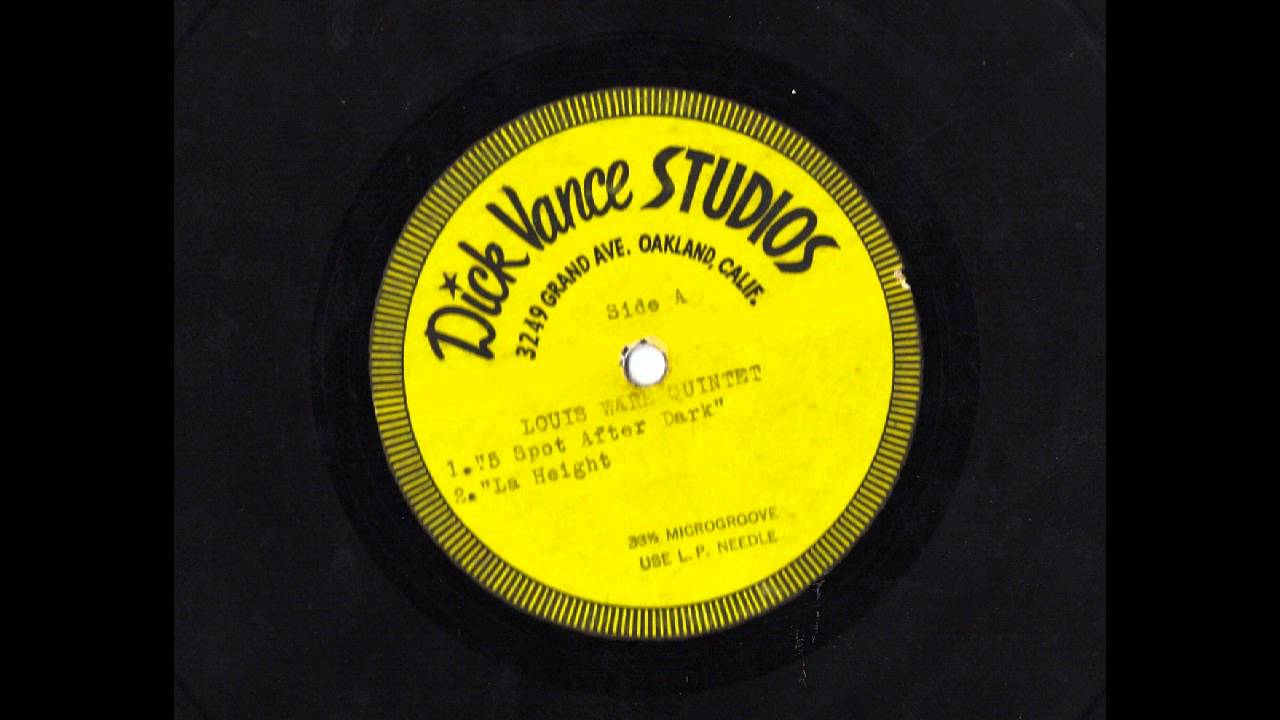 Five Spot After Dark: Louis Ware Quintet-approx 1964