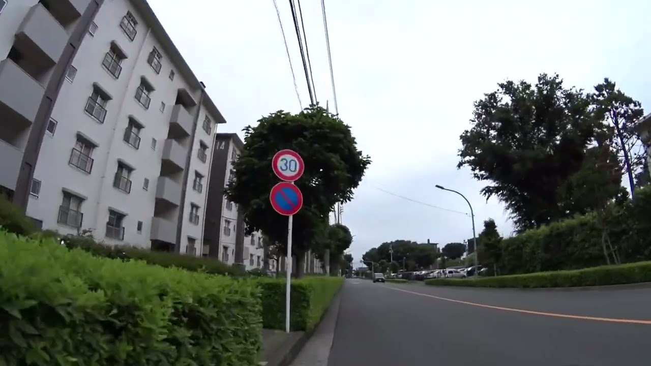 自転車さんぽ506　狛江市・西河原公園→上和泉通り→八幡通り→神代団地中央→つつじヶ丘→中西→新川五丁目→久我山稲荷