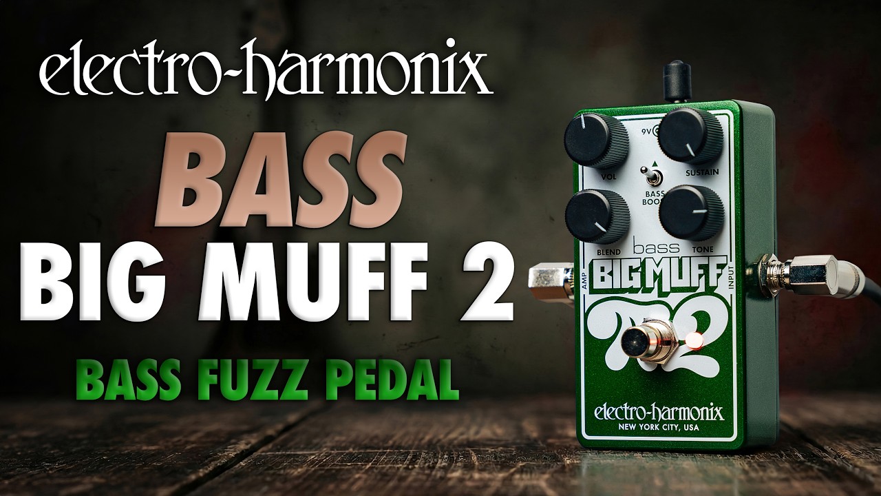 Electro-Harmonix Bass Big Muff Pi 2 Fuzz Pedal