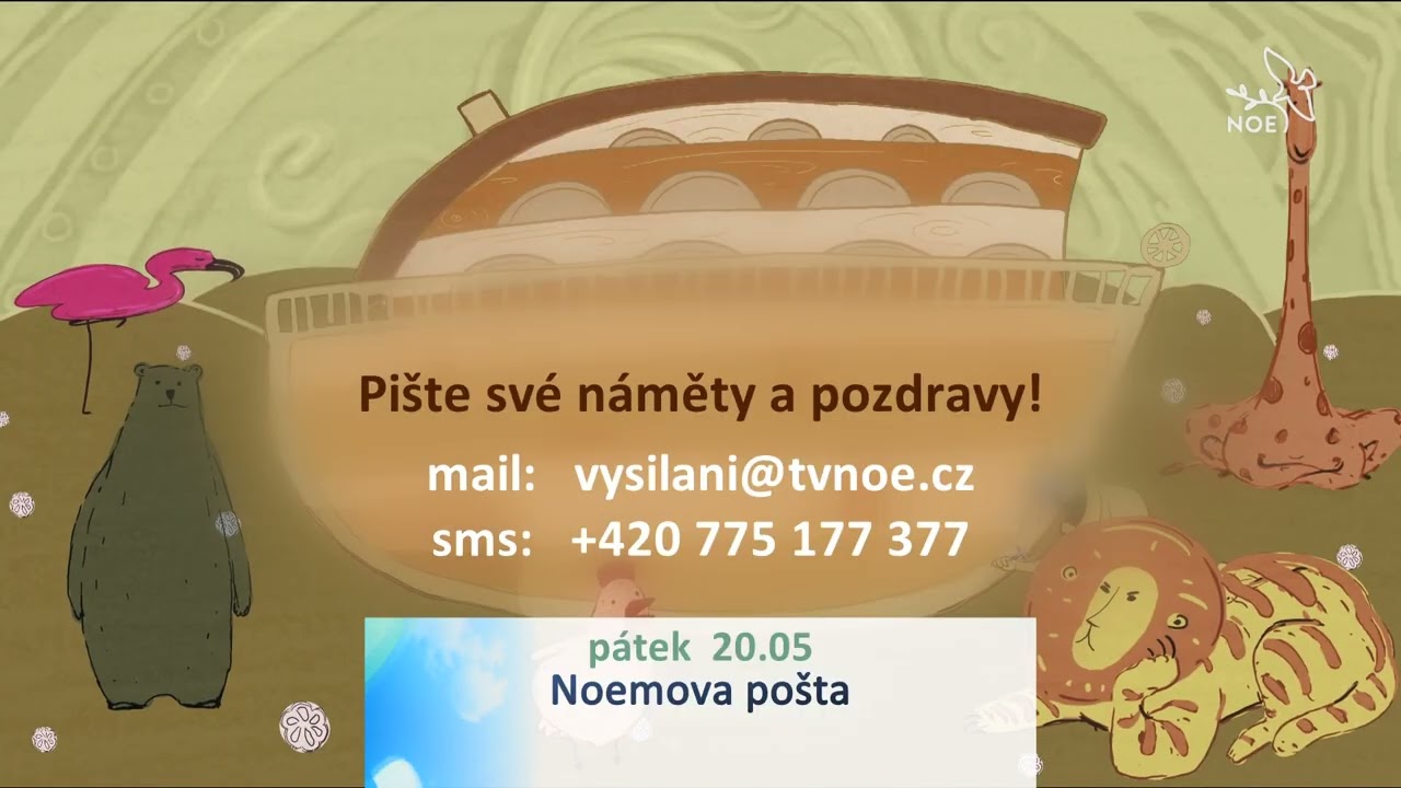 Noemova pošta – srpen 2025 ŽIVĚ na 