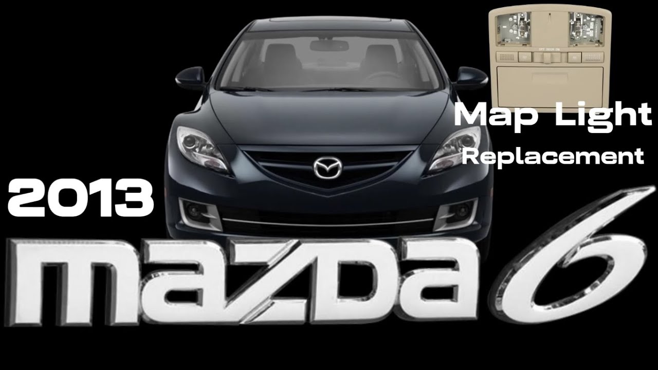 2013 Mazda6 Map Light (Overhead Console) Replacement