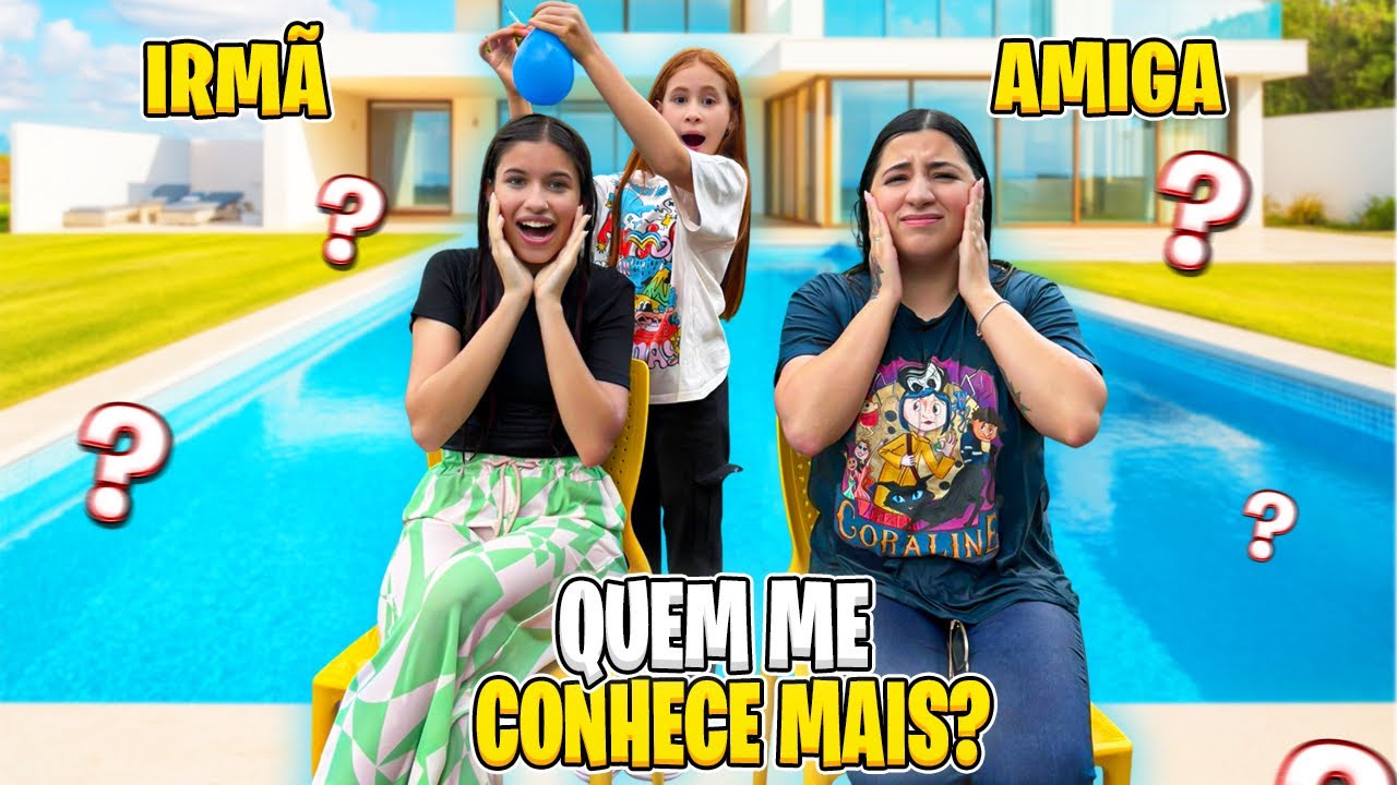 QUEM CONHECE MAIS A SUSU ? AMIGA VS IRMÃ ( Susu e família ) 