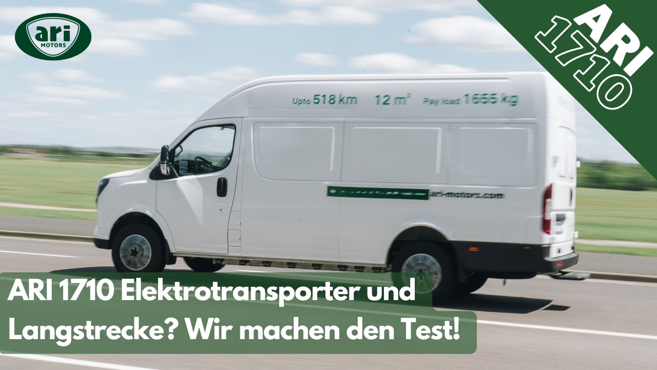 Ist der ARI 1710 Elektrotransporter eigentlich Langstreckentauglich?