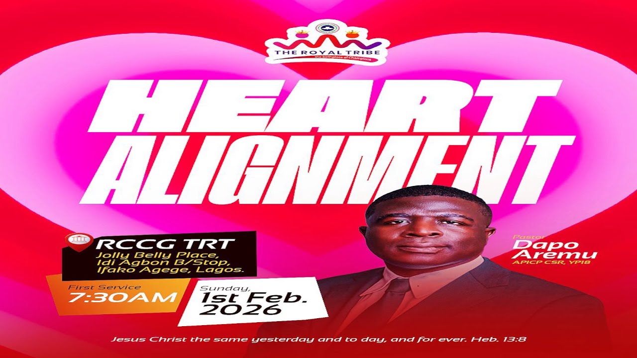 FEBRUARY THANKSGIVING FIRST SERVICE || PASTOR DAPO AREMU || HEART ALIGNMENT