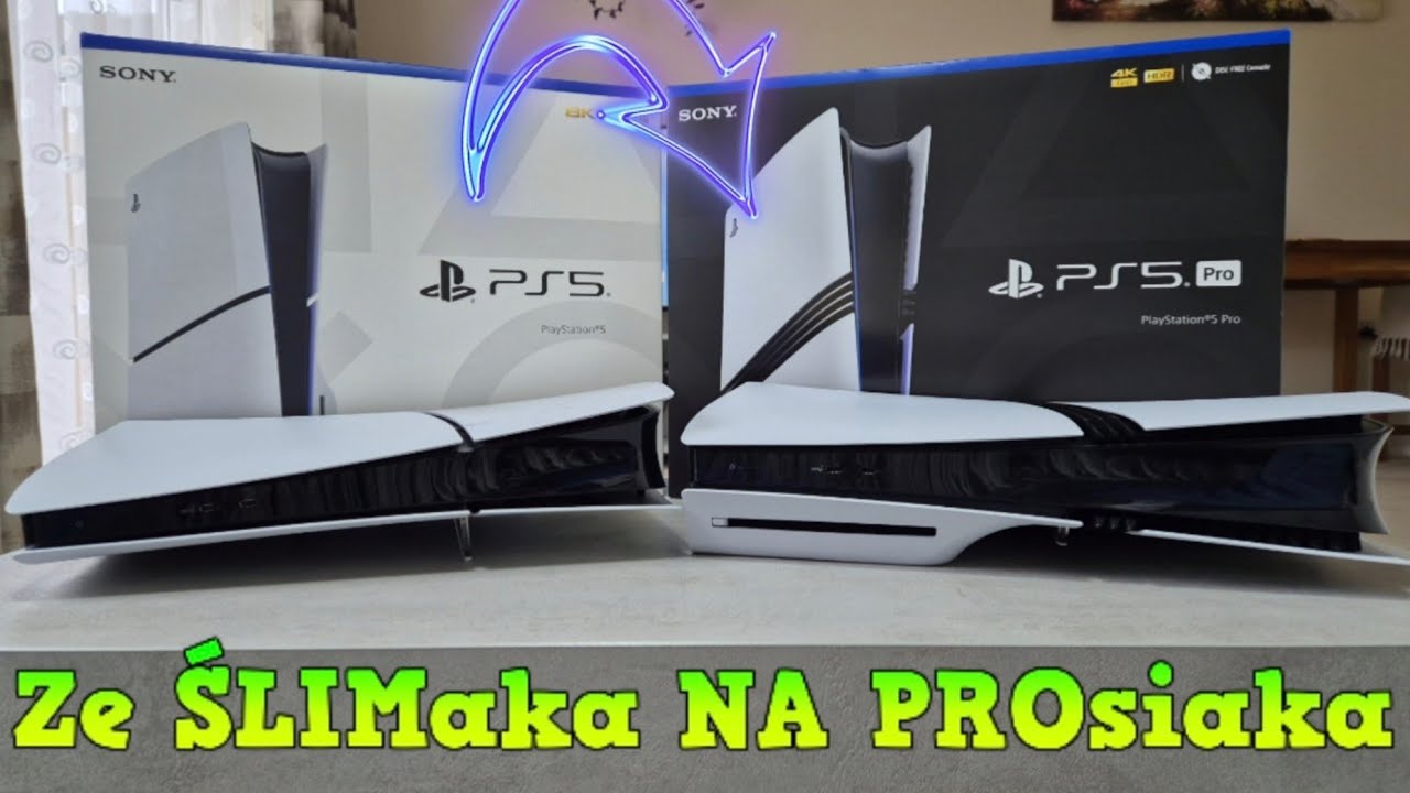 Rozpakowanie konsoli PS5 PRO - URLOP OD GIER RETRO