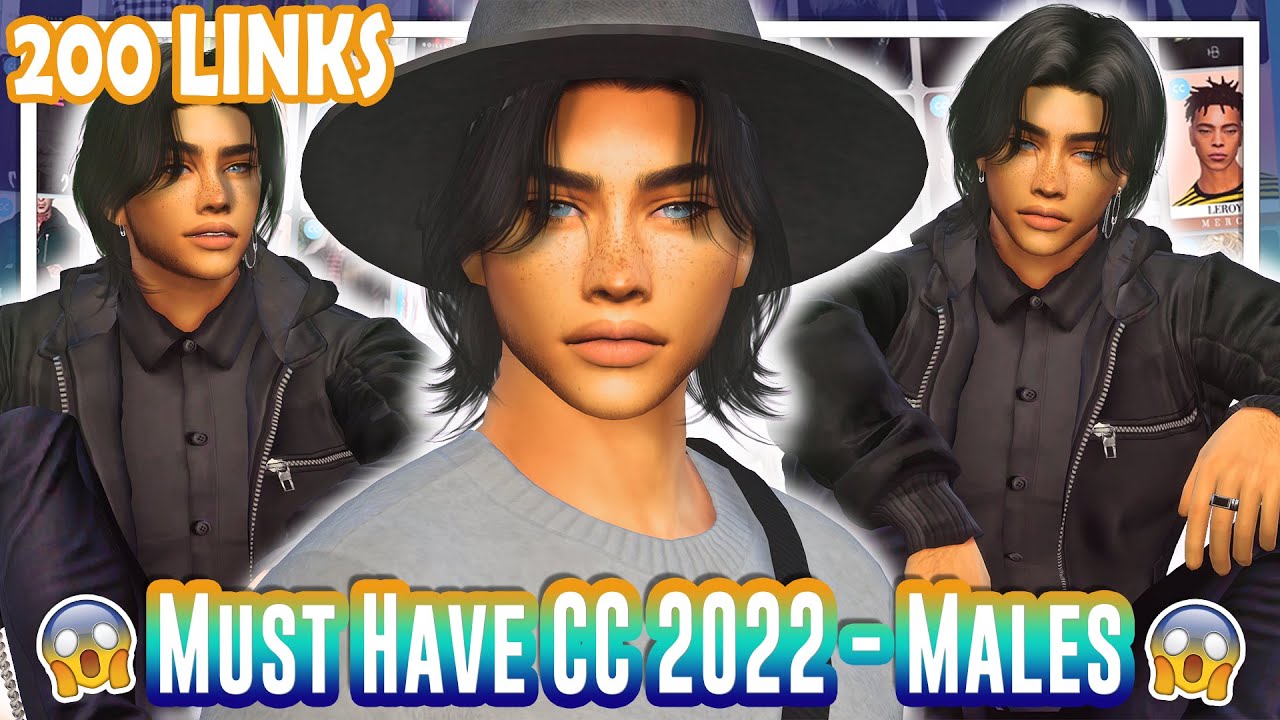 ОБЯЗАТЕЛЬНЫЙ КОНТРОЛЬ ДЛЯ THE SIMS 4 2022! 😍 | Более 200 ССЫЛОК! Витрина CC для мужчин-альфа