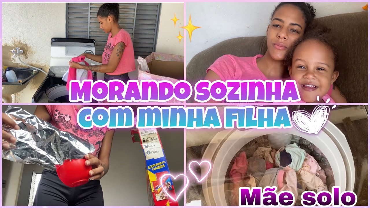 MORANDO SOZINHA COM MINHA FILHA ❤️MÃE SOLO ✨