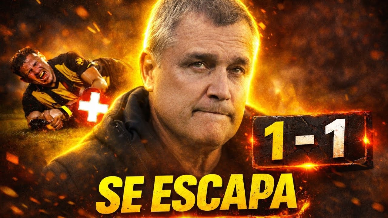 ¡Peñarol dejó escapar la punta! Empate que preocupa…
