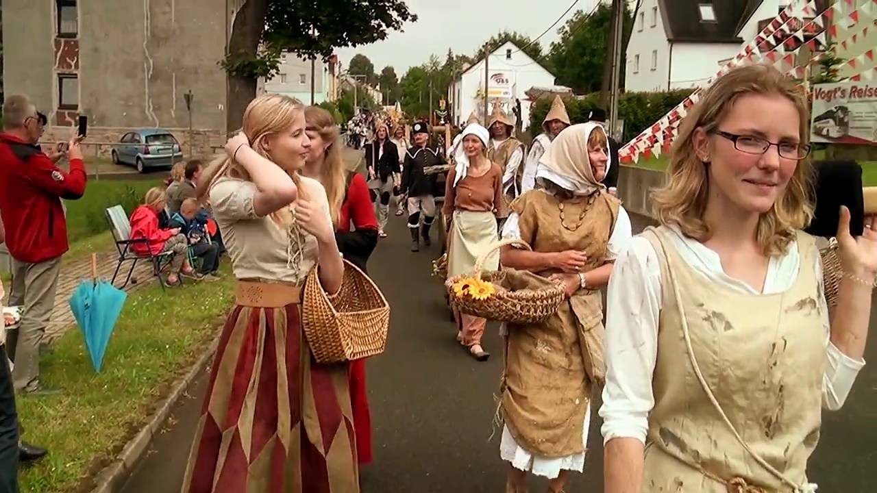 Großer Festumzug: 850 Jahre Hilbersdorf 2016