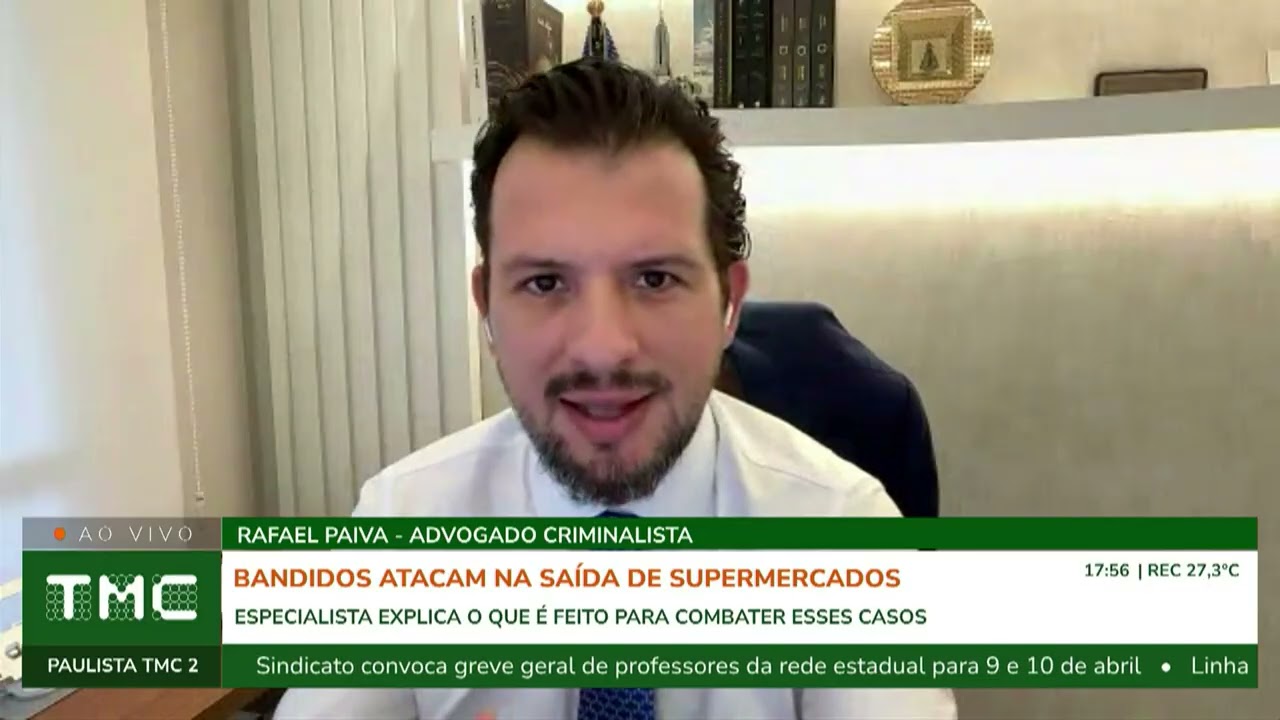 LADRÕES ATACAM PESSOAS NA SAÍDA DO SUPERMERCADO; ADVOGADO EXPLICA COMO EVITAR