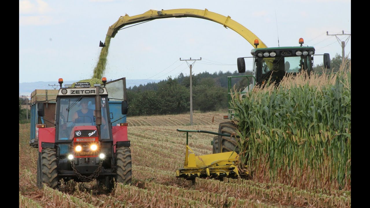 SILÁŽE 2018 - ZOD Onomyšl / 3x JOHN DEERE, ZETOR 16145, MTSP, LIAZ