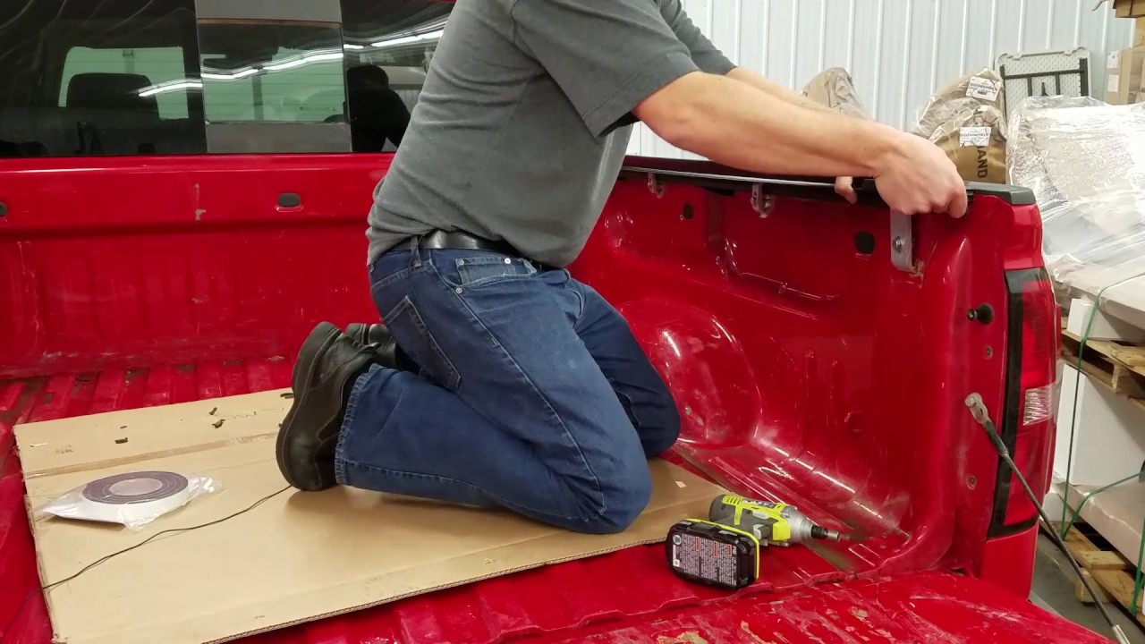 How to install a Truxedo Lo Pro Roll up tonneau cover