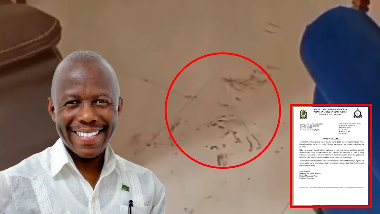 KUTEKWA KWA POLEPOLE POLISI WATOA TAMKO HILI ZITO/POLEPOLE HAJARIPOTI, TUNAMSUBIRI KWA MAHOJIANO