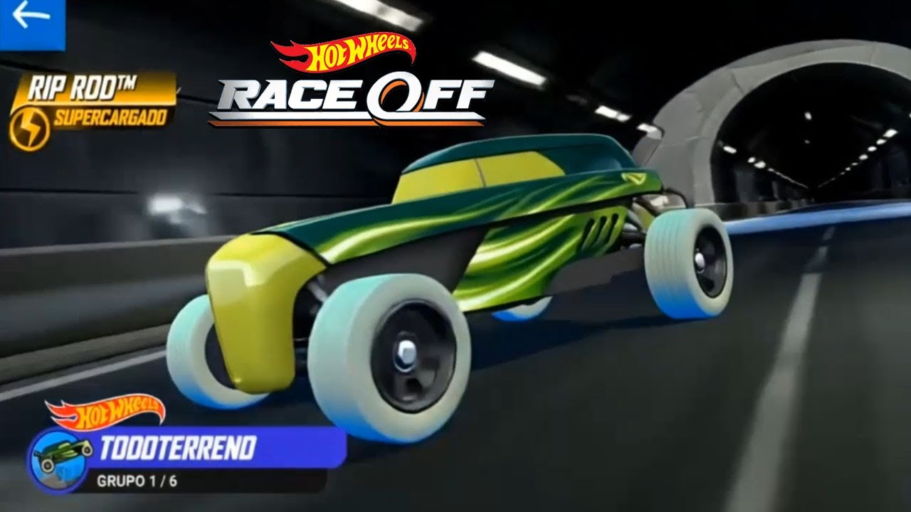 Hot Wheels Race OFF:  ALL THE CARS //  Version pasando por un tunel