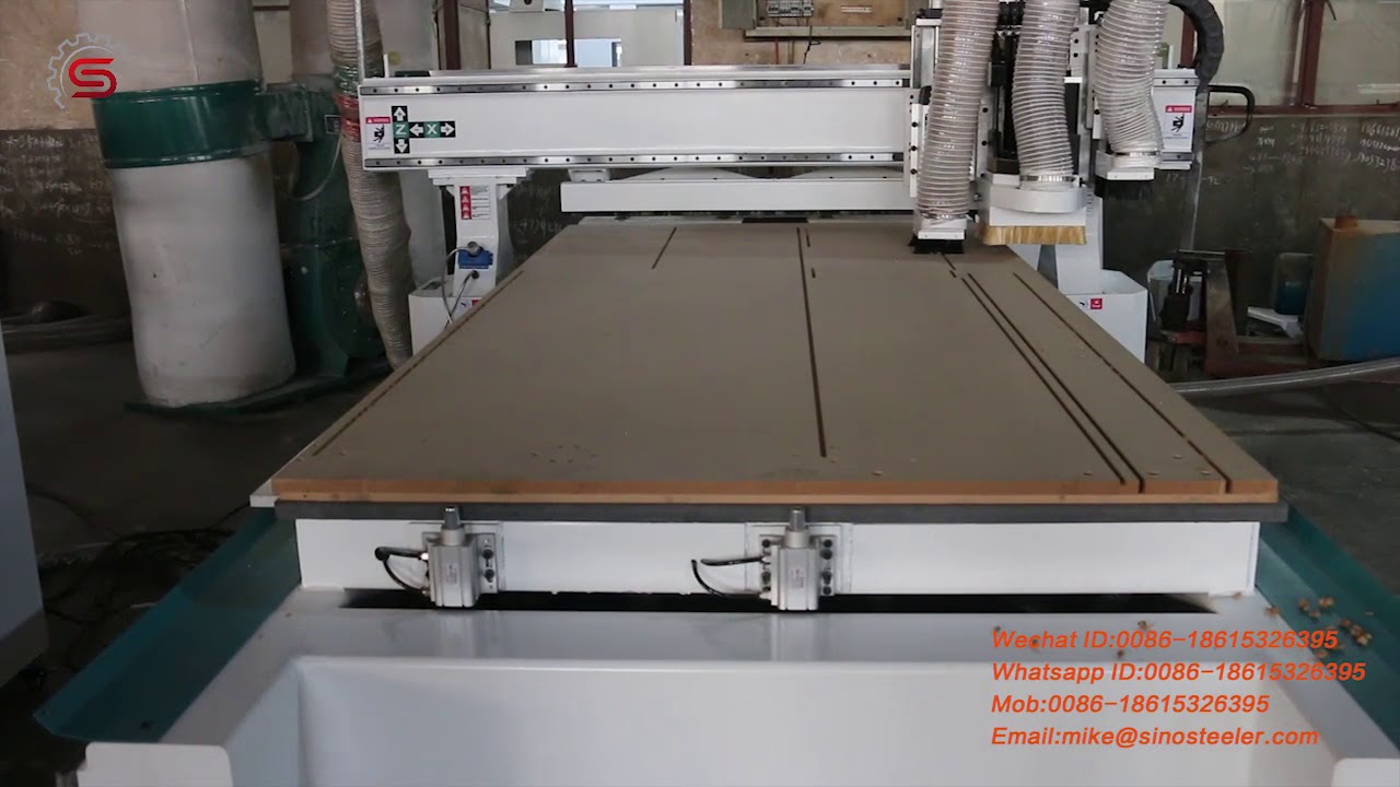 Multifunction STR1325-T3 CNC Cutting Machine for plywood