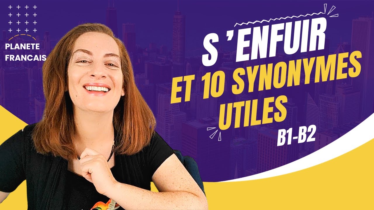 Leçon de français : 10 synonymes du verbe s'enfuir et leurs utilisations.
