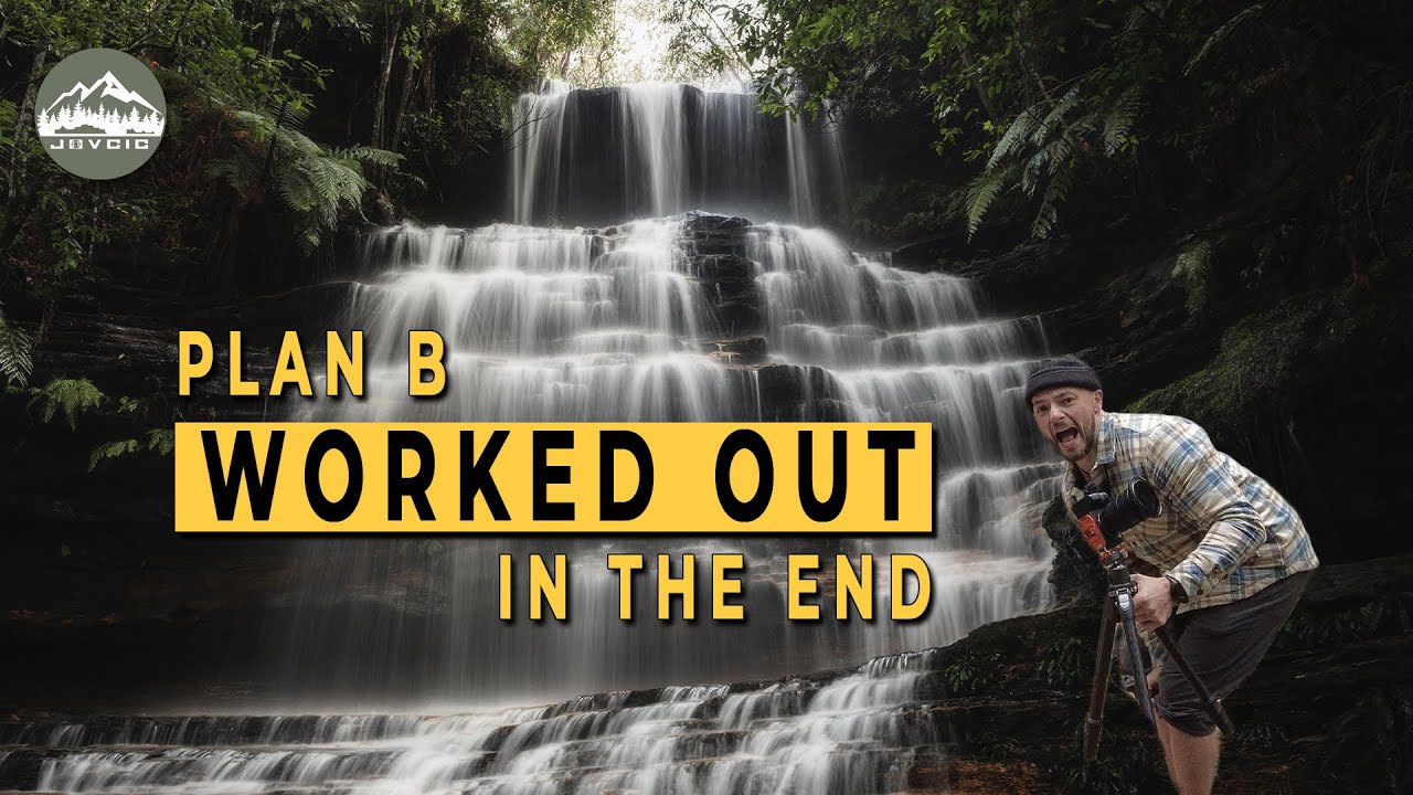 Photography in freezing water | Junction Falls, Blue Mountains National Park NSW