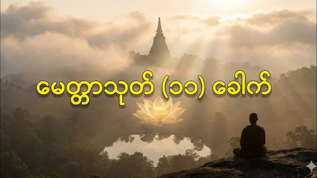 မေတ္တာသုတ် (၁၁) ခေါက် ရွတ်ဖတ်ပူဇော်ခြင်း #မေတ္တာသုတ် #မေတ္တာသုတ်၉ခေါက် #တရားတော်