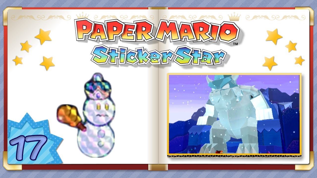 Let's Play FR HD Facecam Paper Mario: Sticker Star - Môssieur Blizzard