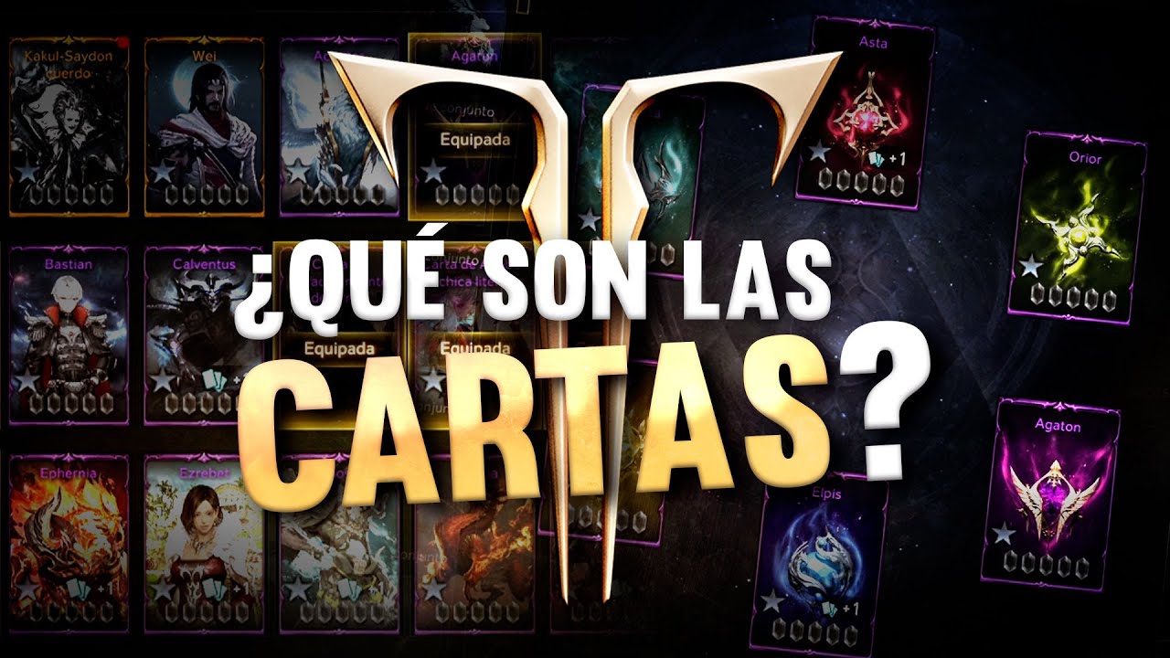 ¿Qué son las CARTAS y qué beneficios tienen? ¿Cómo mejorarlas? | LOST ARK