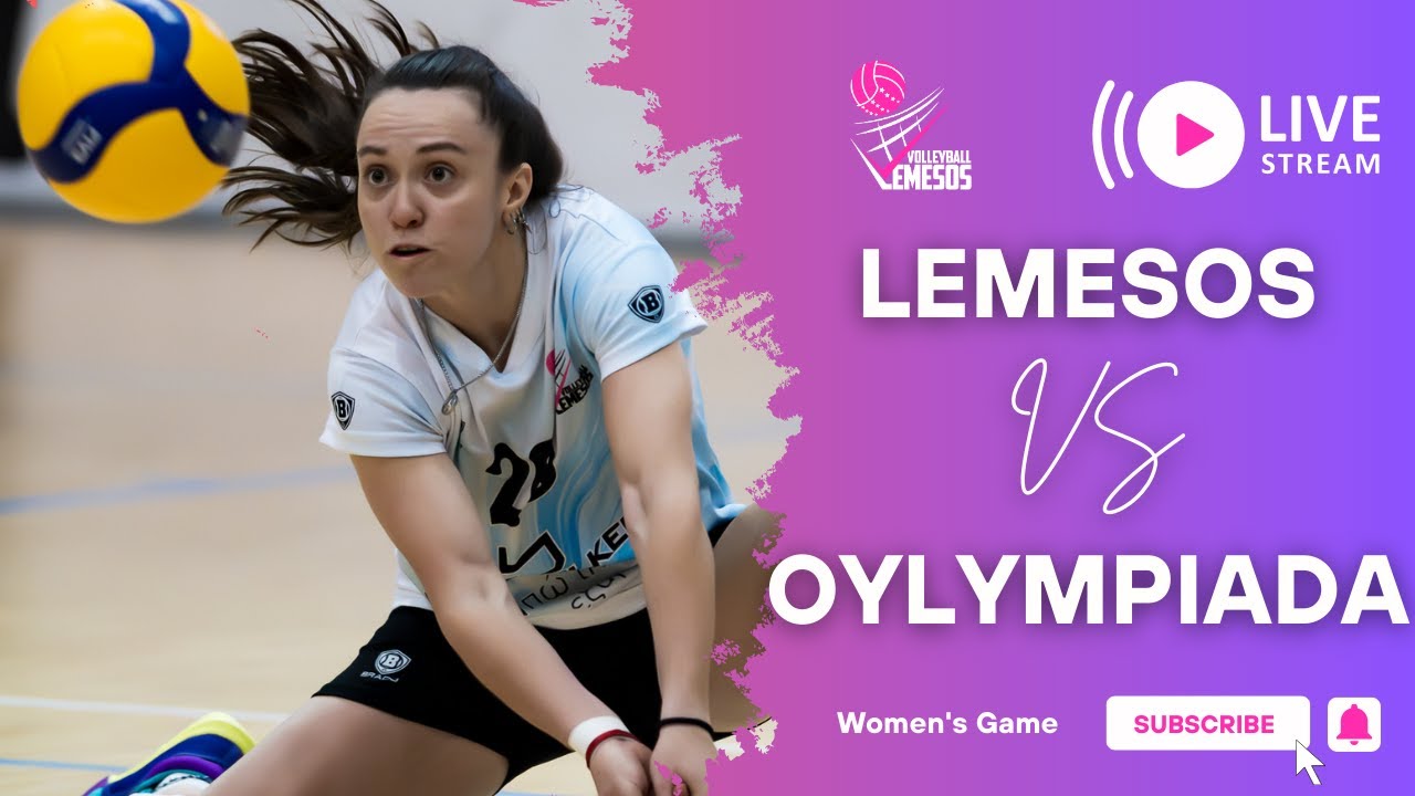 LEMESOS VOLLEYBALL VS OLYMPIADA NEAPOLIS WOMEN'S  GAME