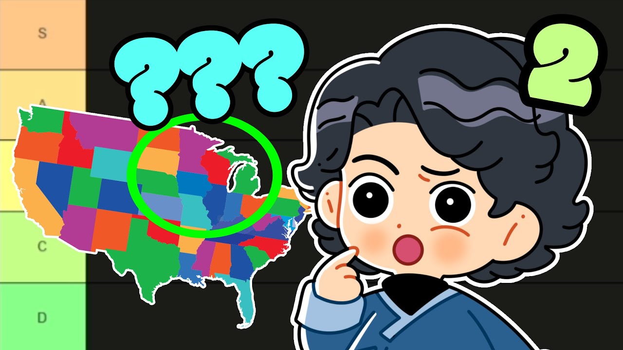 What even is the Midwest? | U.S.A. State Tier List [2]