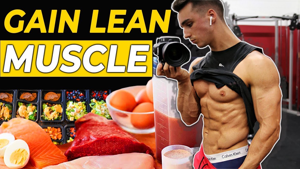 Lean Bulking FULL DAY OF EATING Diet Revealed (Build Lean Muscle)