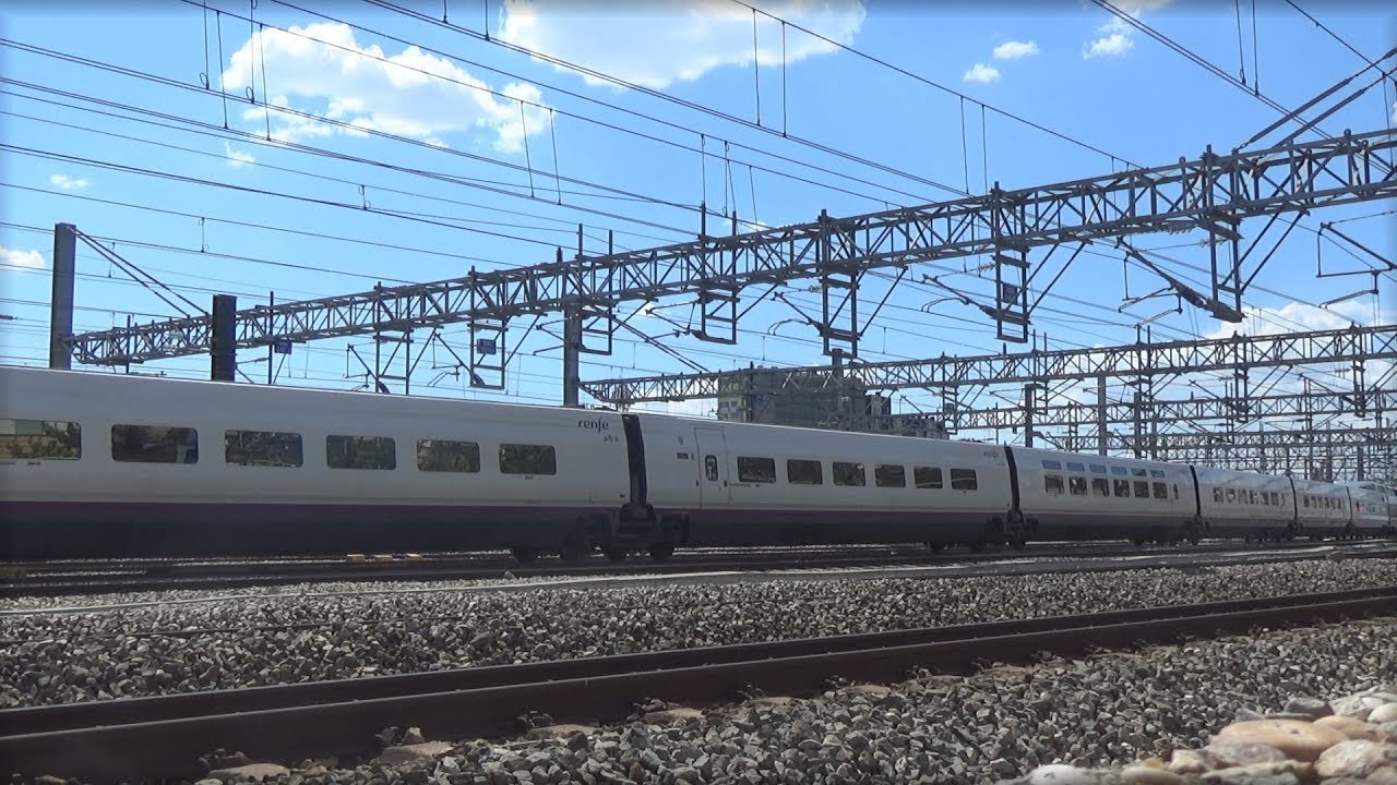 Movimiento ferroviario en Madrid Puerta de Atocha