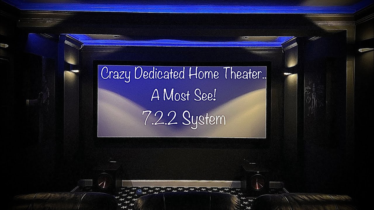PART1 CRAZY 7.2.2 DEDICATED HOME THEATER TOUR// CHECK  IT OUT!