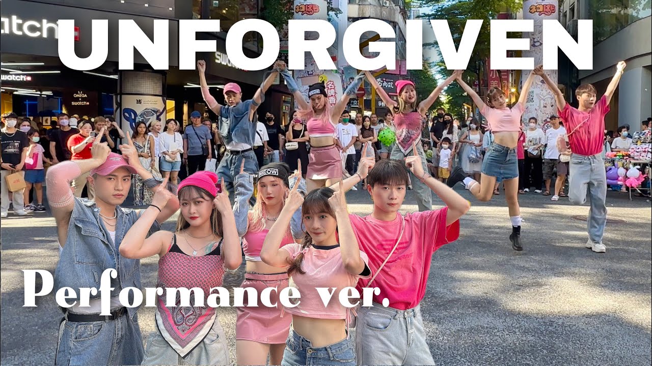 [KPOP IN PUBLIC|ONE TAKE]LE SSERAFIM (르세라핌) 'UNFORGIVEN (feat. Nile Rodgers)' Dance Cover By 4Minia