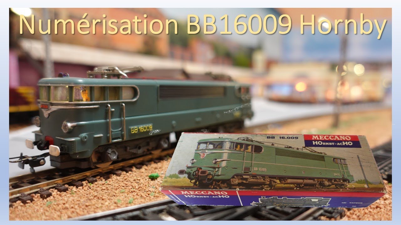 Amélioration et Numérisation de la BB16009 Hornby AcHo – Lenz Standard+ V2 – BB Jacquemin - Tutoriel