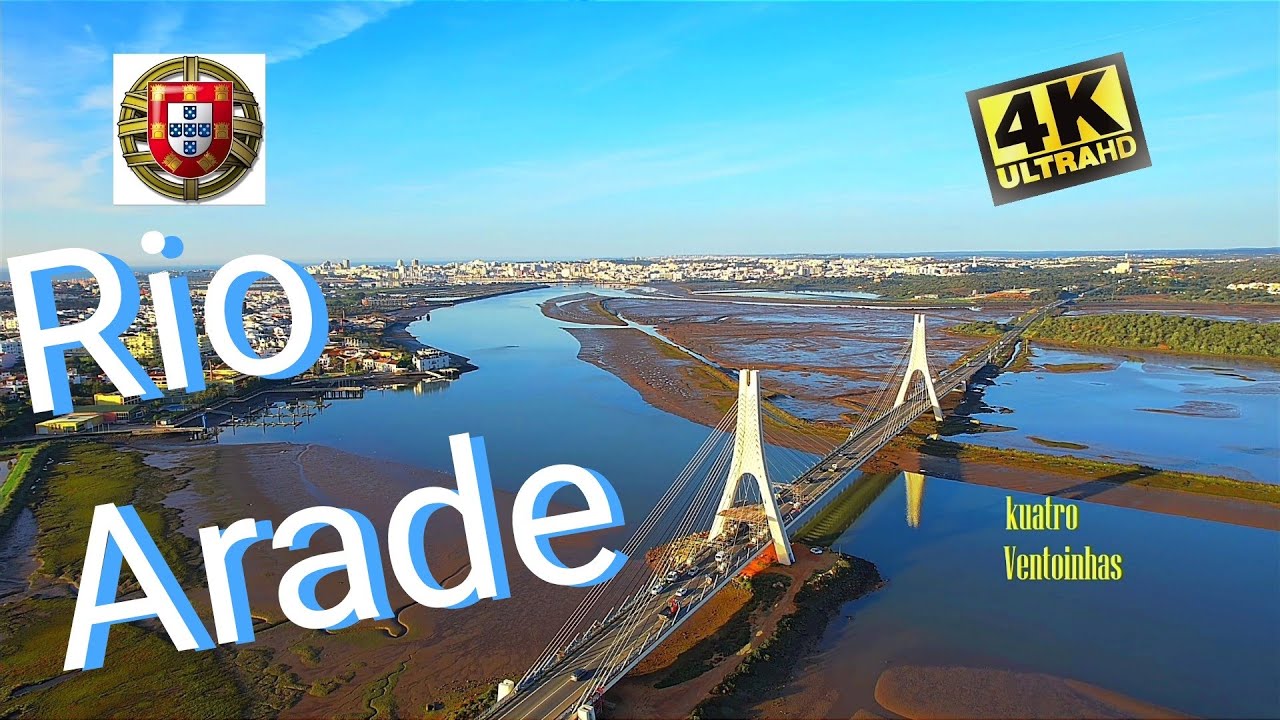 Estuário de um Rio repleto de História.    4K UltraHD
